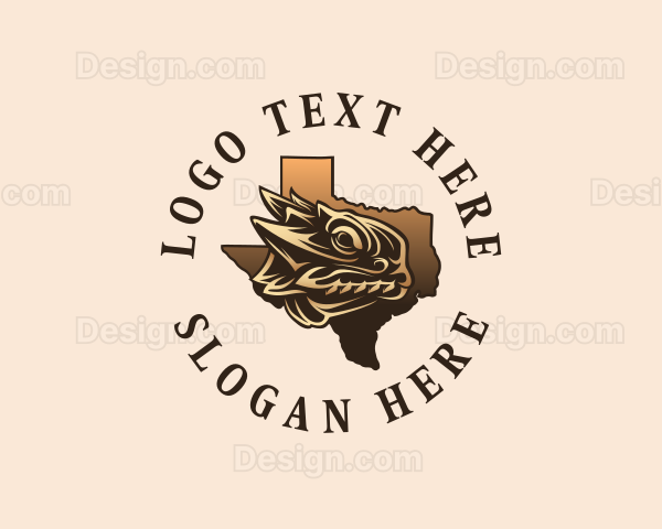 Texas Horned Lizard Logo