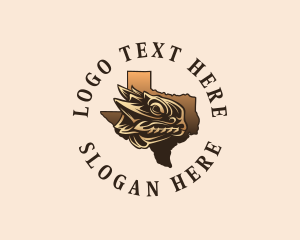 Texas Horned Lizard Logo