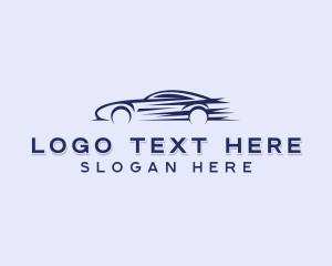 Car Racing Vehicle logo