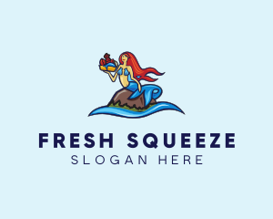 Mermaid Seafood Restaurant  logo design