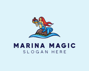 Mermaid Seafood Restaurant  logo design