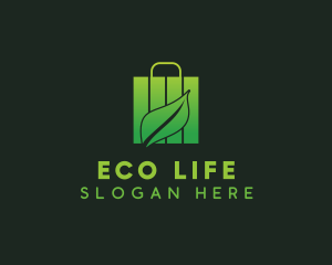 Eco Friendly Shopping Bag logo design