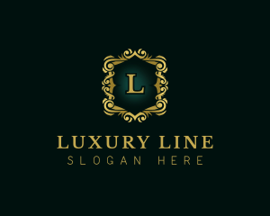 Monarchy Luxury Floral logo design