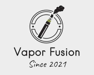 Vape Pen Emblem  logo design