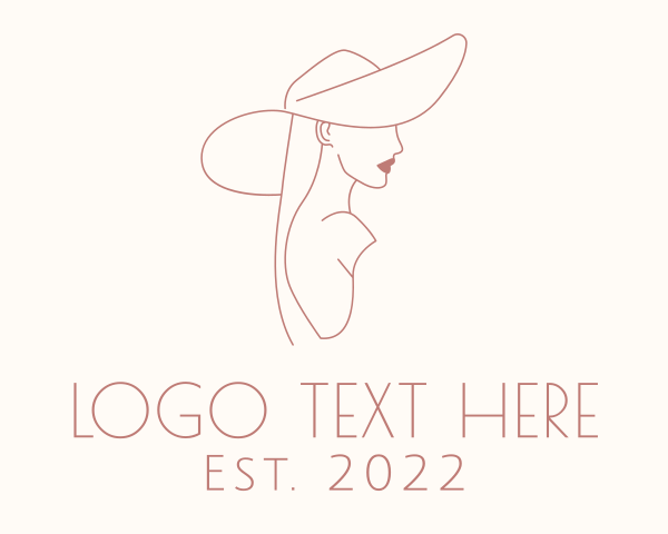 Floppy Hat logo example 4