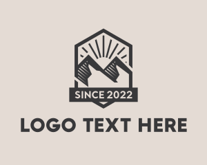 Outdoor Mountain Hiking  logo