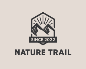Outdoor Mountain Hiking  logo