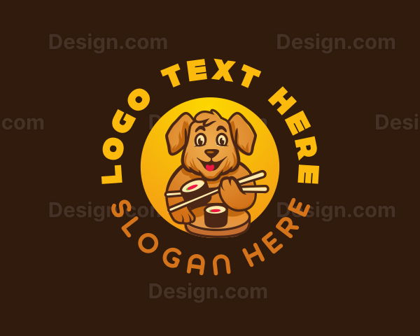 Sushi Dog Chopsticks Logo