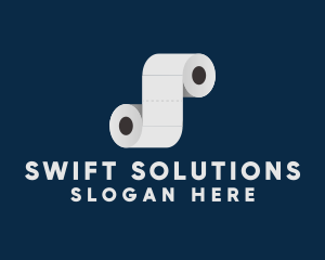 Toilet Paper Rolls logo design