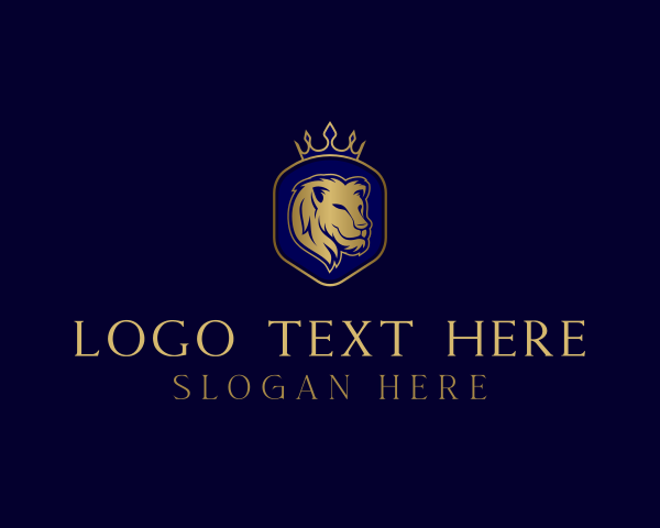 Lion logo example 2