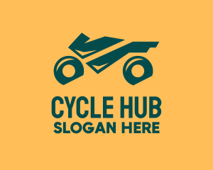 Geometric Motor Bike  logo