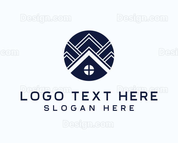 Roofing Property Contractor Logo