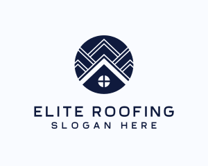 Roofing Property Contractor logo design