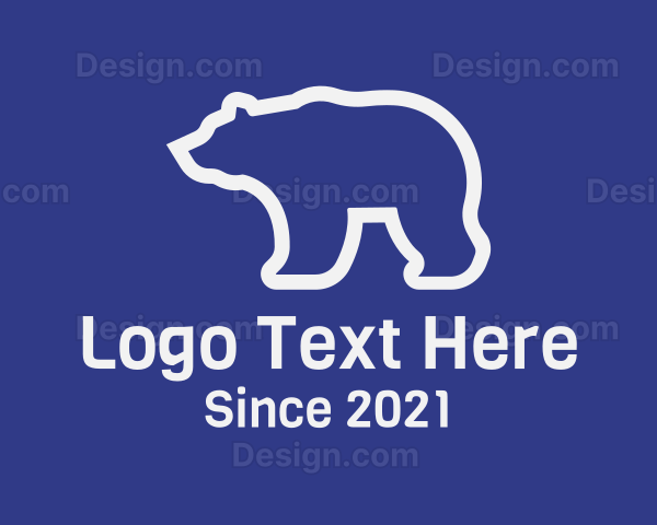 Wild Polar Bear Logo