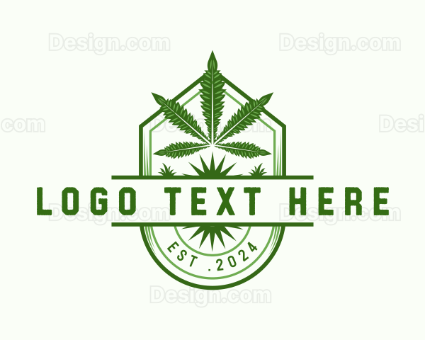 Marijuana Weed Cannabis Logo