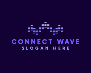 Digital Audio Wave logo design