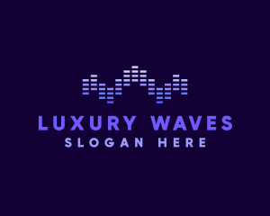 Digital Audio Wave logo design