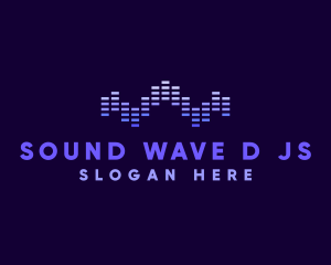 Digital Audio Wave logo design