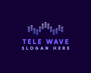 Digital Audio Wave logo design