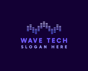 Digital Audio Wave logo design