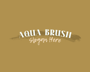 Beauty Cosmetics Brush logo design