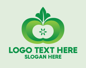 Shiny Green Fruit logo