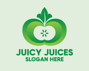Shiny Green Fruit logo