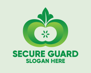 Shiny Green Fruit logo