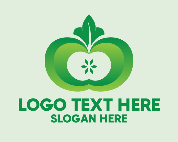 Healthy Eating logo example 1