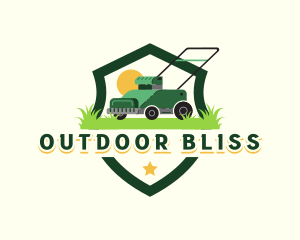 Lawn Yard Mower logo design