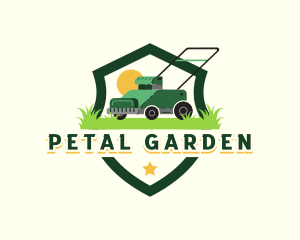 Lawn Yard Mower logo design