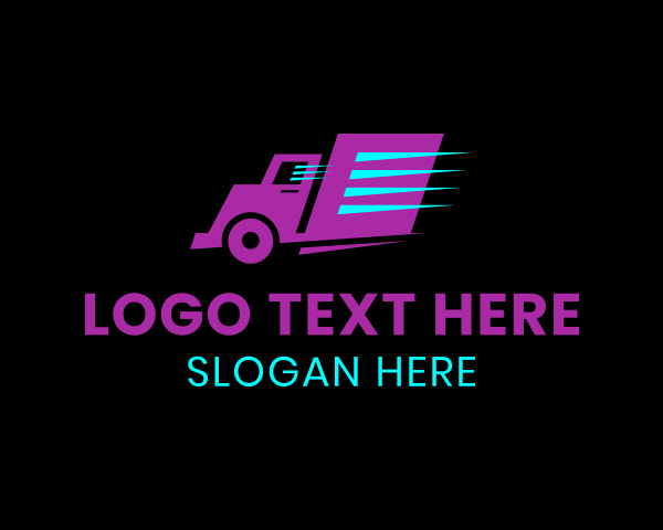 Express Delivery Truck logo