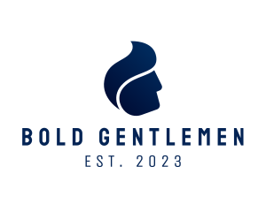 Modern Business Man logo design