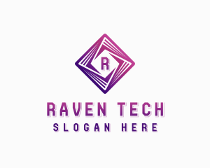 Cybersecurity Tech Developer logo design