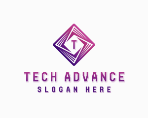 Cybersecurity Tech Developer logo design