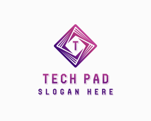 Cybersecurity Tech Developer logo design