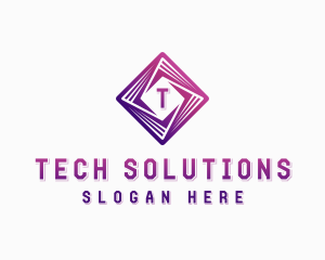 Cybersecurity Tech Developer logo design