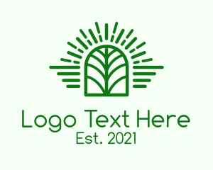 Green Herbal Window logo