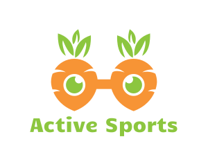 Geek Carrot Glasses Logo