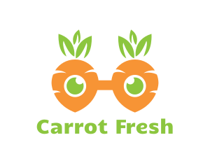 Geek Carrot Glasses logo