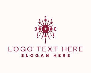 Boho Eye Holistic Logo