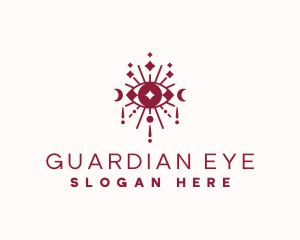 Boho Eye Holistic logo design