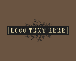 Luxury Botanical Boutique logo