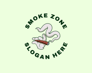 Hemp Smoke Hands logo design