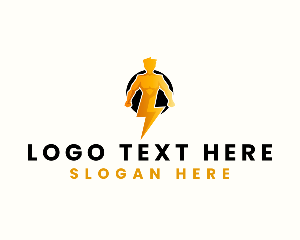 Flash logo example 3