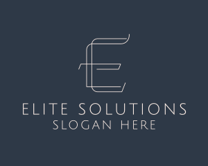 Generic Professional Letter E logo design