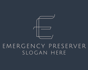 Generic Professional Letter E logo design