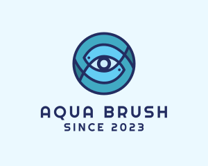 Fish Eye Ocean logo design