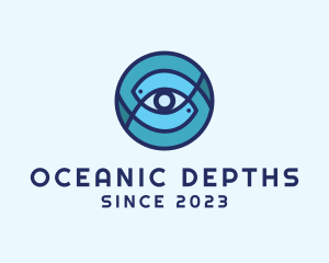 Fish Eye Ocean logo design