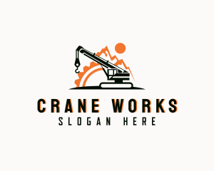 Mechanical Mountain Crane  logo